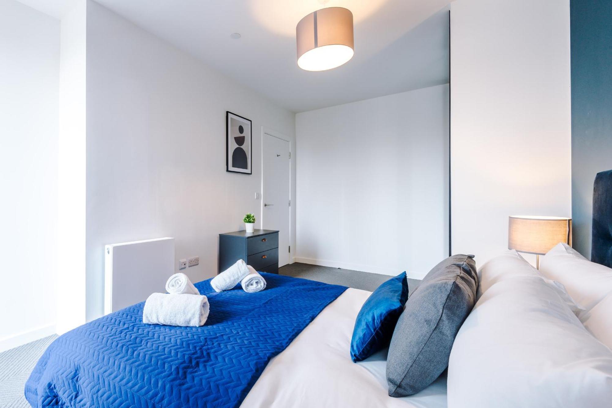 Hilltop Serviced Apartments - Ancoats Manchester Rum bild