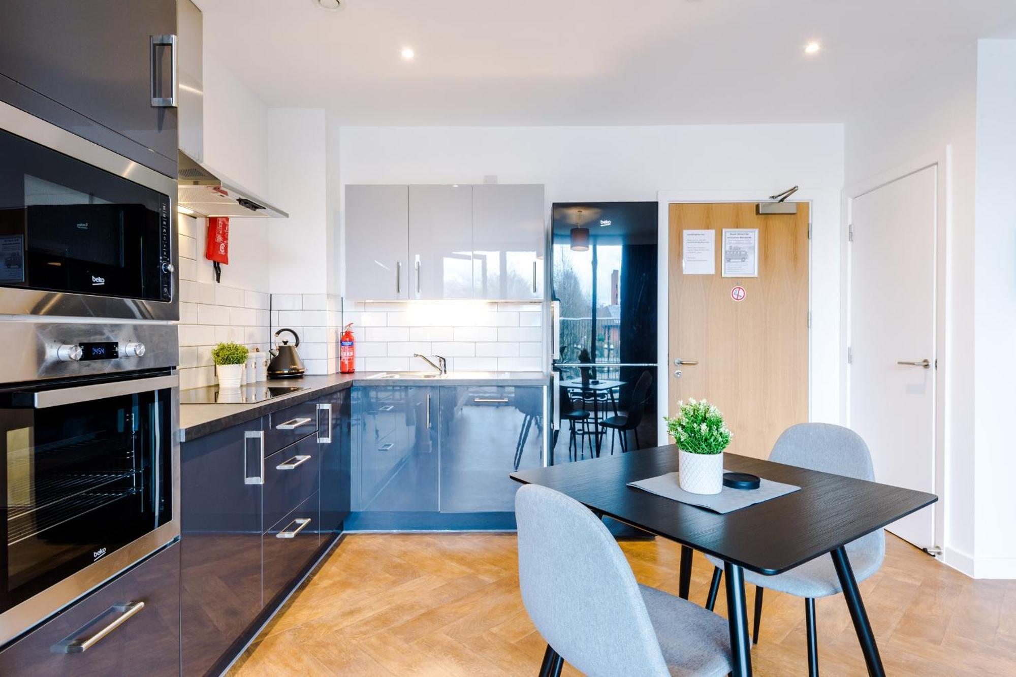 Hilltop Serviced Apartments - Ancoats Manchester Rum bild